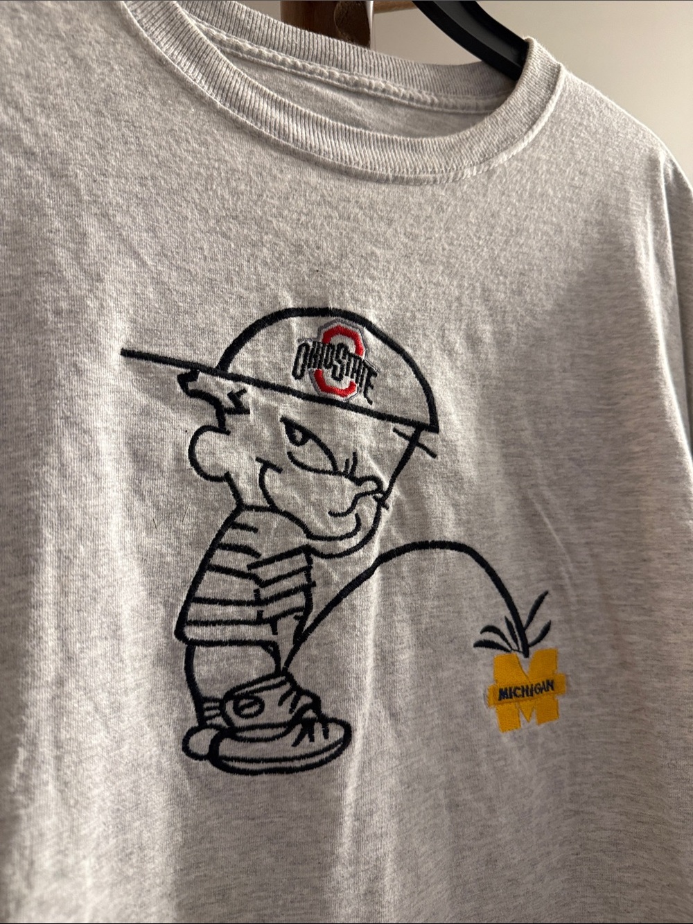 Ohio State Embroidered T-Shirt